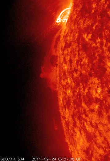 9.8K views · 281 reactions | SDO • Monster Solar Prominence •...