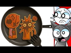 Reacting to PHASE 3 SPRUNKI PANCAKE ART!