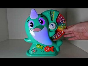 Fisher-Price Linkimals Learning Narwhal - All Buttons - Sound Test | Noisy Toys | kittikoko