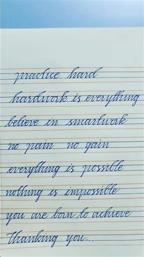 best cursive practice/ how to practice in cursive handwriting #cursivewriting