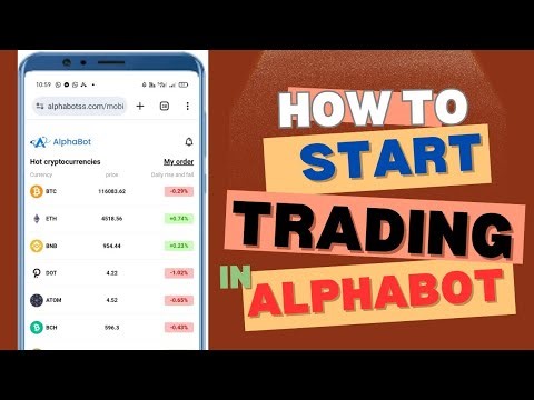 How to Start Trade in AlphaBot Earning Platform|Free & Easy Crypto