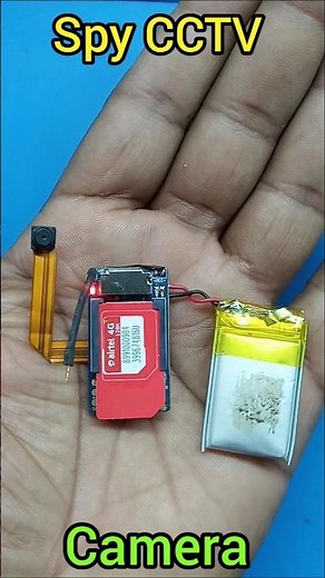 Spy CCTV Camera || 4g Sim Card Mini Camera #cctvcamera #spy #cctvsecuritycameras #cctv