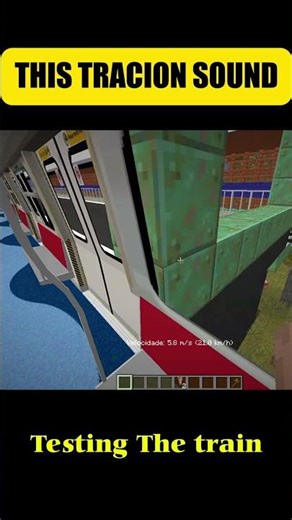 Train Arriving at Station – Minecraft MTR