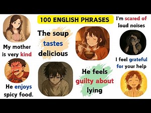 ⚡100 English Phrases | Simple Sentences for Everyday Life! 🏃‍♂️💨
