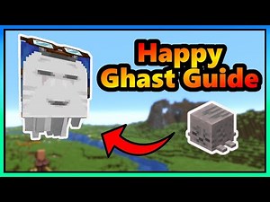 🎃 Happy Ghast Guide Minecraft 👻 How to Use & Farm the Friendly Ghast!