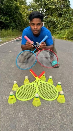 $1 Two Plastic Badminton Vs $5 Heavy Aluminium Badminton Set Unboxing