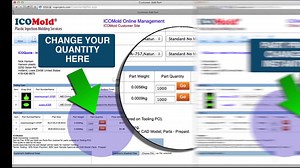 ICOMold's Online Instant Quote & Project Management System