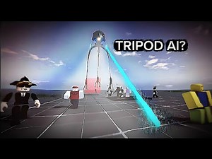 Roblox AI Tripod vs Humans, Tanks & Helicopters | DEV BUILD