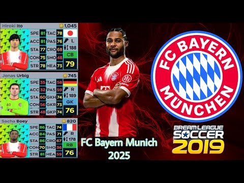 🇩🇪How to create FC Bayern Munich Special Team 2025 in DLS 2019 | STRS Game™️(#bayern dls19)