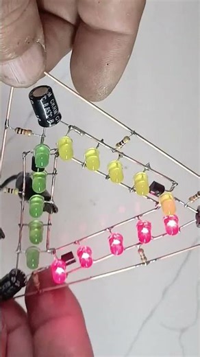 LEDs Chaser #experiment #automobile