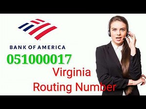 Bank of America Virginia Routing Number, Wire Transfer & Swift Code (2025)