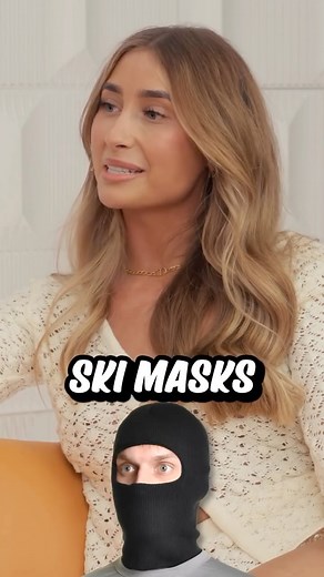 Plug Talk Podcast on Instagram: "She makes them wear a ski mask? 😂 #mask #performer #podcast"