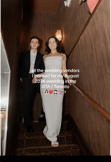 Sharing a list of vendors that I have booked so far for my August 2026 wedding! No secrets here🤍 I have been sharing my list with all my newly engaged friends so figured I’d share with my TikTok friends too!! Dress: Superior Bridal @Superior Bridal Decor & floral: Bridal Solutions @bridalsolutions Photography: Everlasting Moments @Everlastingmomentsphotography Videography: Ill Productions Hair: Hair by Jess @Jess16 Makeup: Lumi Beauty Limo: Allure Limo @Allure Limo Photo booth: Revolve Event Se