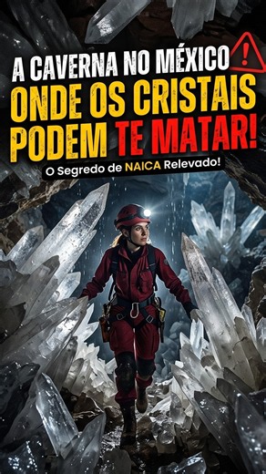 A Caverna no México Onde os Cristais Podem Te Mata