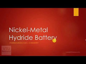Nickel Metal Hydride Battery