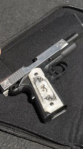 1911-380 Medallion Stainless Engraved/Compact #Browning #TheBestThereIs #1911 #Pistol #380 | Browning