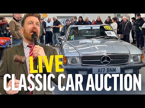 LIVE CLASSIC CAR AUCTION! Day 1 Highlights & Prices (Anglia Car Auctions November 2025)