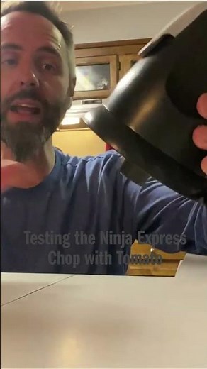 Testing the Ninja Express Chop with Tomato