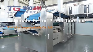 Full Automatic Biscuit Making Machine Biscuit Packing Making Machines Biscuit Production Line Machine