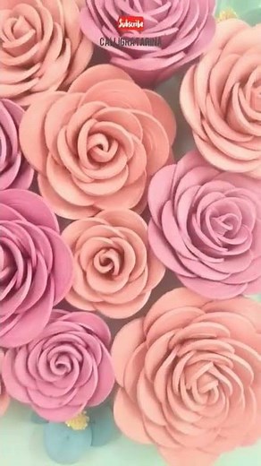 The Paper Quilling Rose Flowers