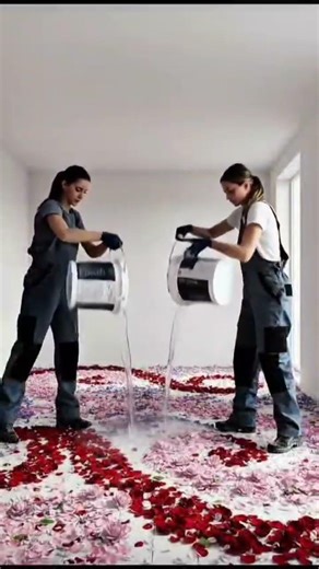 “Luxury Floral Petal Bedroom Design with Soft Lights ✨#FloralBedroom#RosePetalsDesign#LuxuryInterior