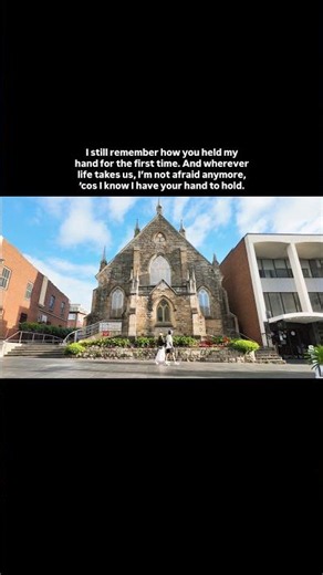 Do you remember the feeling you got when your hands held each other for the first time?