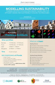 Event: Sustainability and Building Energy Modelling Workshop for Architects