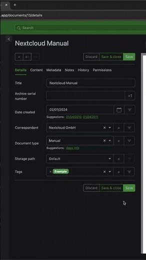 📄 Manage your documents with Paperless-ngx