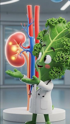 Why Kale is a Super food for Kidney Health | Animated Guide #food #healthshorts