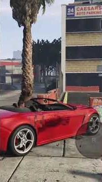 If first time drive a car in GTA V 😂😂