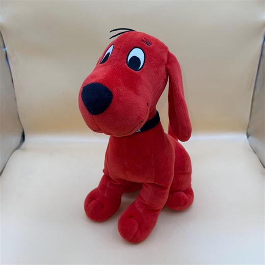Clifford the Big Red Dog Stuffed Puppy Plush ESSA - Etsy UK