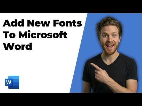 How To Add New Fonts To Microsoft Word (Easy Guide)