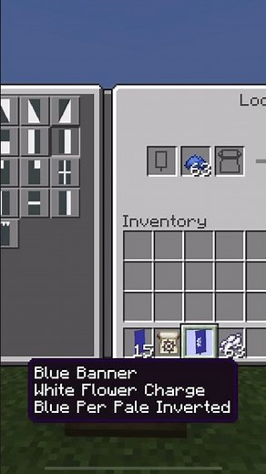 Minecraft Flag Banner Tutorial: US Airforce #minecraft #shorts