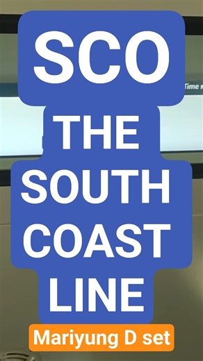 New stopping pattern for the south coast line on the Mariyung D set!!! #southcoast #sydney #kiama