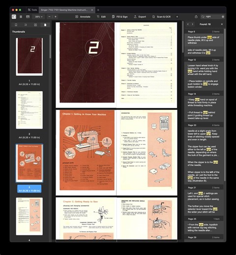 Singer 7102 7101 Sewing Machine Instruction Manual (PDF) - Etsy