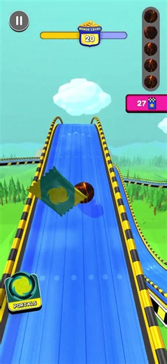 Ola Playing Relaxing Ball Gameplay in Going Balls Level 20 new ball