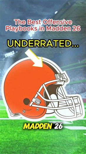 The 3 BEST Offensive Playbooks You MUST Use in Madden 26! 💣 #shorts