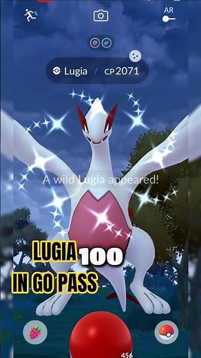 Trainers who reach Rank 100 in GO Pass get Lugia in Pokemon GO! #pokemon #pokemongo #pogo #lugia