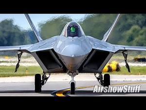 F-22 Raptor Demo - Thunder Over Michigan 2023