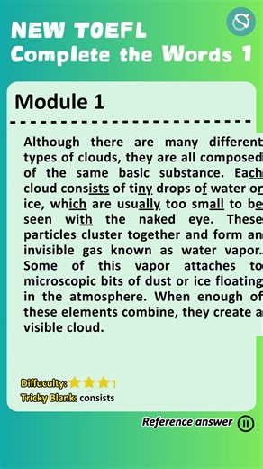 Most Students Can't Solve This New TOEFL Question | Complete the Words #newtoefl #learnenglish