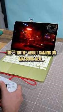 MacBook Neo Gaming Performance Tested! Resident Evil & Cyberpunk FPS Comparison vs MacBook Air