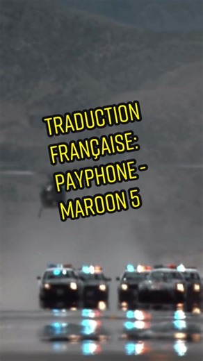Traduction Française: Maroon 5 - Payphone