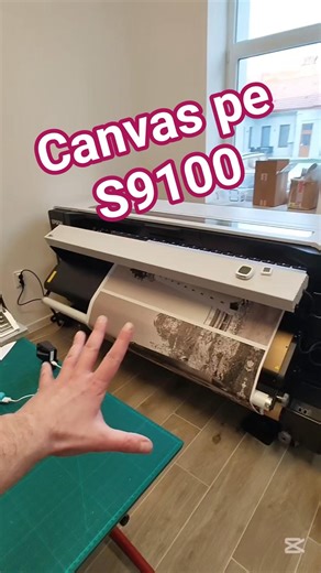 Facem un test #tablou pe #epson #s9100 . Rezultatul va fi spectacol! #seraprint @DacoraPrint