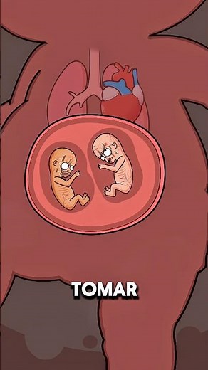 Por qué un bebé puede absorber a su gemelo en el útero 👶⚠️#salud #fypシ #gemelos #utero