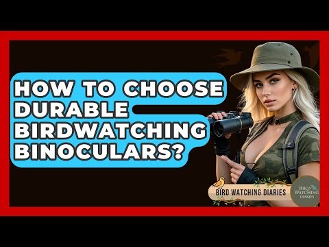 How To Choose Durable Birdwatching Binoculars? - Bird Watching Diaries