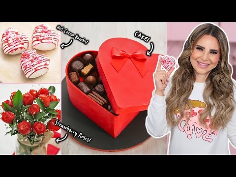 DIY TREATS - Valentines Day! | Easy Cake Recipe and More!