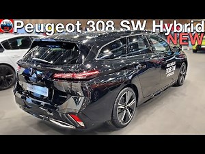 NEW Peugeot 308 SW Hybrid 2024 - Visual REVIEW exterior & interior (AMAZING)