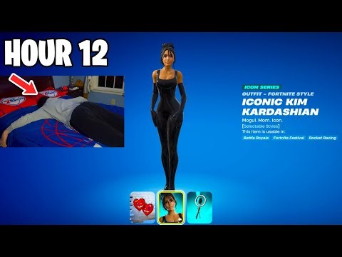 I Spent 12 HOURS to Win a FREE Skin...