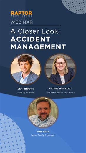 Raptor Technologies on Instagram: "From bus routes and hallways to classrooms and playgrounds, incidents can occur anywhere across a school district.⠀ ⠀ Join our team for an inside look at how districts are improving safety practices and response times with the Raptor Accident Management suite, powered by PublicSchoolWORKS in our webinar, �A Closer Look: Accident Management⠀ ⠀ 📅 �Thursday, November 20, 2025⠀ �⏱️�12:00 pm CT⠀ ⠀ Save your spot. 👉 Link in bio. ⠀ ⠀ #Webinar #�AccidentManagement #A