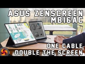 ASUS ZenScreen MB16AC USB Type C portable monitor review